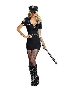 Spirit Halloween Adult Officer Anita Bribe Police Costume -Spooky Costume Store 01339860 a 1