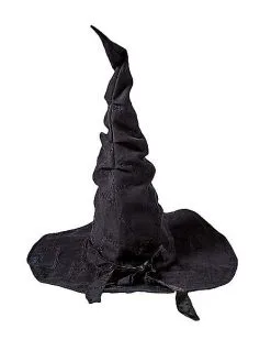 Spirit Halloween Black Witches Hat -Spooky Costume Store 01340686 c