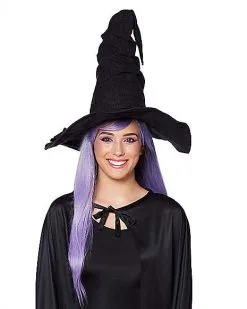 Spirit Halloween Black Witches Hat -Spooky Costume Store 01340686 e