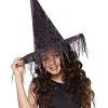 Spirit Halloween Girls Glitter Witch Hat 1 Spirit Halloween Girls Glitter Witch Hat -Spooky Costume Store 01340819 a