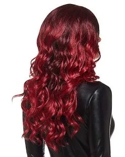Spirit Halloween Burgundy Ombre Wig 5 Spirit Halloween Burgundy Ombre Wig -Spooky Costume Store 01340918 b