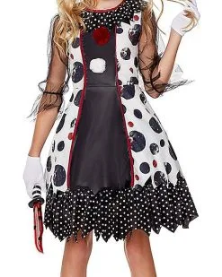 Spirit Halloween Kids Creepy Clown Costume -Spooky Costume Store 01344928 d