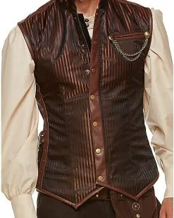 Spirit Halloween Steampunk Vest 10 Spirit Halloween Steampunk Vest -Spooky Costume Store 01345669 b