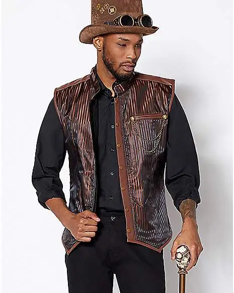 Spirit Halloween Steampunk Vest 6 Spirit Halloween Steampunk Vest - Image 4