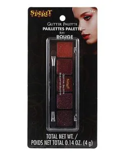 Spirit Halloween Colored Glitter Palette -Spooky Costume Store 01346048 c
