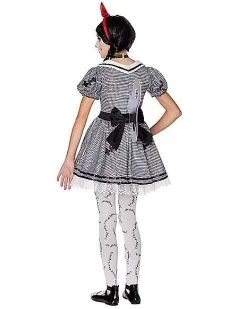 Spirit Halloween Kids Wind-Up Doll Costume 7 Spirit Halloween Kids Wind-Up Doll Costume -Spooky Costume Store 01346238 b