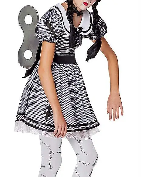 Spirit Halloween Kids Wind-Up Doll Costume 6 Spirit Halloween Kids Wind-Up Doll Costume - Image 4