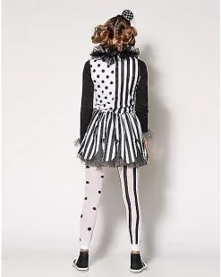 Spirit Halloween Adult Twisted Trickster Clown Costume -Spooky Costume Store 01346444 d