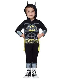 Spirit Halloween Toddler Batman One Piece Costume - DC Comics -Spooky Costume Store 01347392 a