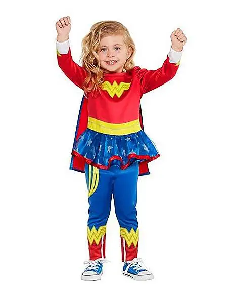 Spirit Halloween Toddler Wonder Woman Costume - DC Comics 3 Spirit Halloween Toddler Wonder Woman Costume - DC Comics