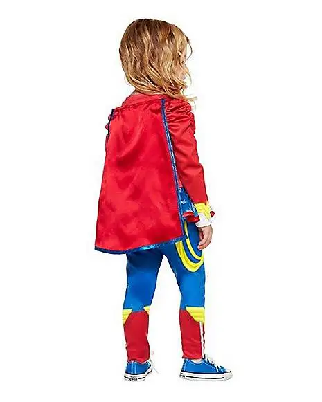 Spirit Halloween Toddler Wonder Woman Costume - DC Comics 4 Spirit Halloween Toddler Wonder Woman Costume - DC Comics - Image 2