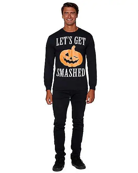 Spirit Halloween Let's Get Smashed Long Sleeve T Shirt 8 Spirit Halloween Let's Get Smashed Long Sleeve T Shirt - Image 6