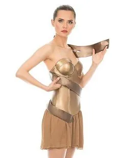 Spirit Halloween Adult Wonder Woman Dress Costume - DC Comics -Spooky Costume Store 01354356 e