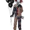 Spirit Halloween Kids Glow In The Dark Clown Costume -Spooky Costume Store 01356203 a