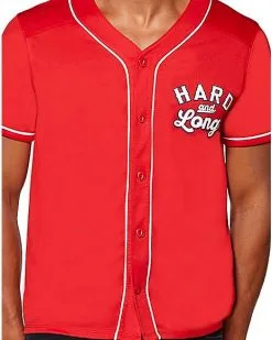 Spirit Halloween Hard And Long Baseball T-Shirt -Spooky Costume Store 01356815 c