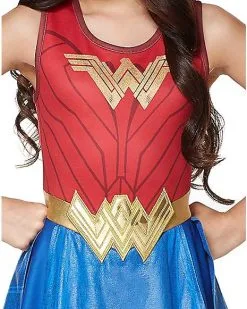 Spirit Halloween Kids Wonder Woman Costume Dress - DC Comics 9 Spirit Halloween Kids Wonder Woman Costume Dress - DC Comics -Spooky Costume Store 01363134 d