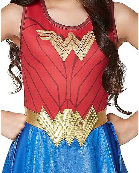 Spirit Halloween Kids Wonder Woman Costume Dress - DC Comics 6 Spirit Halloween Kids Wonder Woman Costume Dress - DC Comics - Image 4