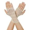 Spirit Halloween Fingerless White Lace Gloves 2 Spirit Halloween Fingerless White Lace Gloves -Spooky Costume Store 01365659 a