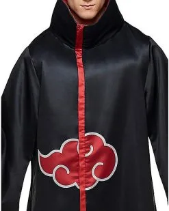Spirit Halloween Adult Akatsuki Robe - Naruto Shippuden -Spooky Costume Store 01365907 c
