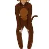 Spirit Halloween Adult Monkey Union Suit -Spooky Costume Store 01368257 a