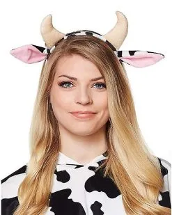Spirit Halloween Cow Ear Headband