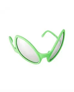 Spirit Halloween Green Alien Glasses