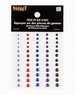Spirit Halloween Press On Gem Stones