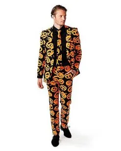 Spirit Halloween Adult Jack-O-Lantern Suit
