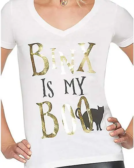 Spirit Halloween Binx Is My Boo T Shirt - Hocus Pocus 5 Spirit Halloween Binx Is My Boo T Shirt - Hocus Pocus - Image 3