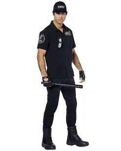 Spirit Halloween SWAT Costume Kit -Spooky Costume Store 01385178 c