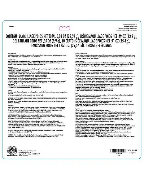 Spirit Halloween Colossal Festive Makeup Kit 4 Spirit Halloween Colossal Festive Makeup Kit - Image 2