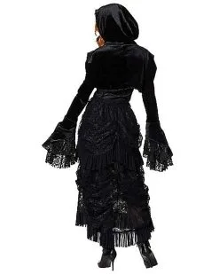 Spirit Halloween Hooded Capelet Jacket 7 Spirit Halloween Hooded Capelet Jacket -Spooky Costume Store 01398205 b