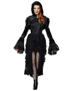 Spirit Halloween Hooded Capelet Jacket 8 Spirit Halloween Hooded Capelet Jacket -Spooky Costume Store 01398205 c