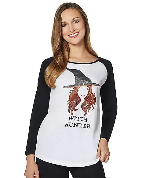 Spirit Halloween Dani Dennison Witch Hunter Long Sleeve T Shirt - Hocus Pocus 3 Spirit Halloween Dani Dennison Witch Hunter Long Sleeve T Shirt - Hocus Pocus