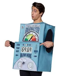 Spirit Halloween Adult Breathalyzer Costume -Spooky Costume Store 01401066 c