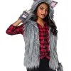 Spirit Halloween Adult Faux Fur Wolf Vest 1 Spirit Halloween Adult Faux Fur Wolf Vest -Spooky Costume Store 01401173 a