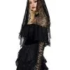 Spirit Halloween Lace Veil -Spooky Costume Store 01403575 a