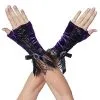 Spirit Halloween Purple Velvet Witch Gloves - Deluxe 2 Spirit Halloween Purple Velvet Witch Gloves - Deluxe -Spooky Costume Store 01403724 a