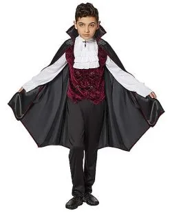 Spirit Halloween Kids Vampire Costume - Deluxe