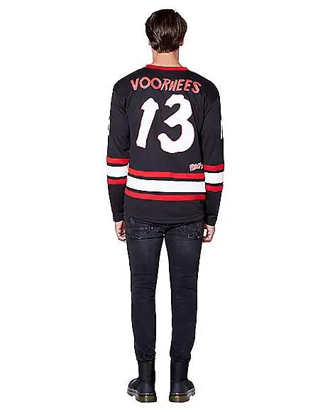 Spirit Halloween Jason Voorhees Hockey Jersey - Friday The 13th 4 Spirit Halloween Jason Voorhees Hockey Jersey - Friday The 13th - Image 2