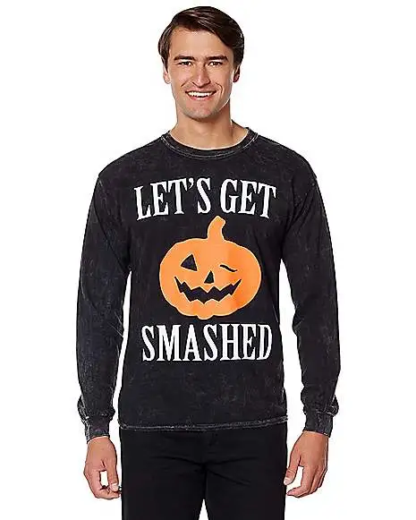 Spirit Halloween Let's Get Smashed Long Sleeve T Shirt 3 Spirit Halloween Let's Get Smashed Long Sleeve T Shirt