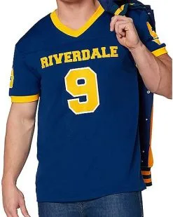 Spirit Halloween Riverdale Football Jersey - Archie Comics -Spooky Costume Store 01407378 c