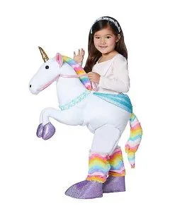 Spirit Halloween Toddler Unicorn Piggyback Costume -Spooky Costume Store 01409283D a