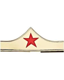 Spirit Halloween Adult Wonder Woman Tiara Gauntlet Set - DC Comics -Spooky Costume Store 01411917 c