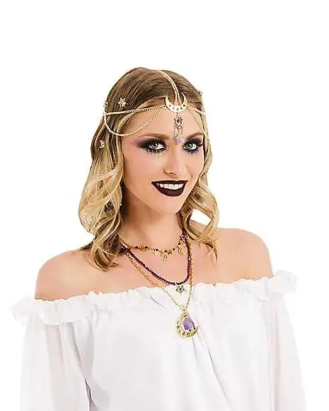 Spirit Halloween Fortune Teller Head Chain 3 Spirit Halloween Fortune Teller Head Chain