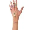 Spirit Halloween Fortune Teller Bracelet And Rings Set -Spooky Costume Store 01412766 a