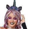 Spirit Halloween Dark Unicorn Flower Headband 1 Spirit Halloween Dark Unicorn Flower Headband -Spooky Costume Store 01413749 a