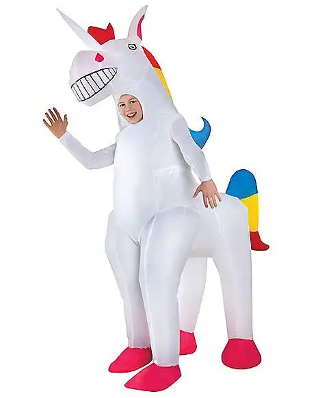 Spirit Halloween Kids Inflatable Unicorn Costume 3 Spirit Halloween Kids Inflatable Unicorn Costume