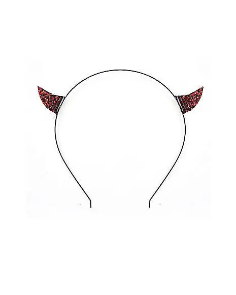 Spirit Halloween Devil Rhinestone Headband 3 Spirit Halloween Devil Rhinestone Headband