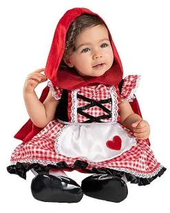 Spirit Halloween Baby Lil' Red Riding Hood Costume